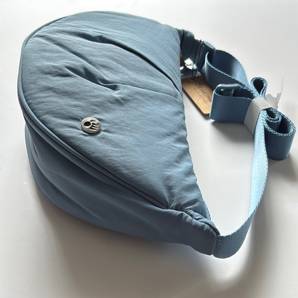 BearPaw Blue Crescent Crossbody Bag with Adjustable Strap - Picture 10 of 16